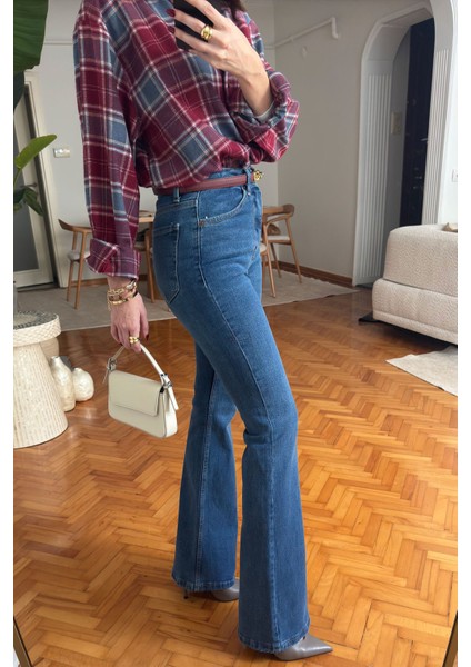 Marka Model Ispanyol Jean- Açık Mavi