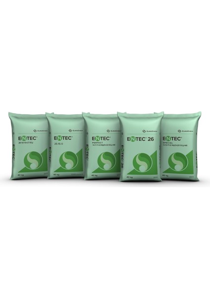 Entec Perfect 14-7-17 Yavaş Salınımlı Akıllı Taban Gübresi 40 kg modelleri