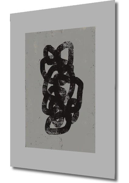 Dekoratif Ahşap Dikdörtgen Tablo Soyut Çizgiler fiyatları