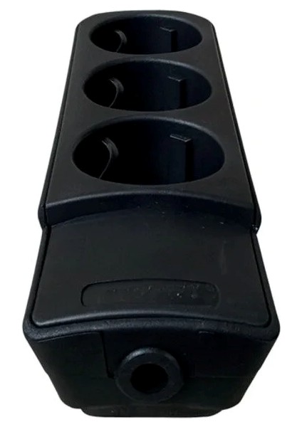 3’lü Topraklı Priz (Siyah) Kablosuz Klementsli fırsatları