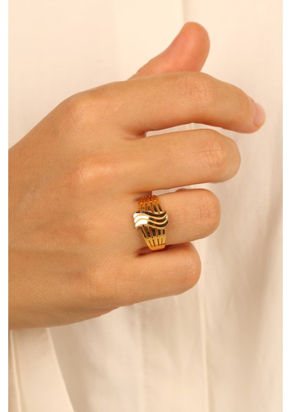 Ajda Model Altın Yüzük ÇGKY0090 fiyatları