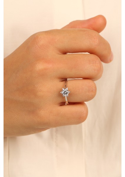 Tektaş Model Lotus Altın Yüzük ÇGKY0091