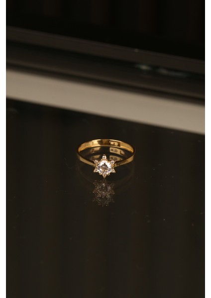 Tektaş Model Lotus Altın Yüzük ÇGKY0092 modelleri