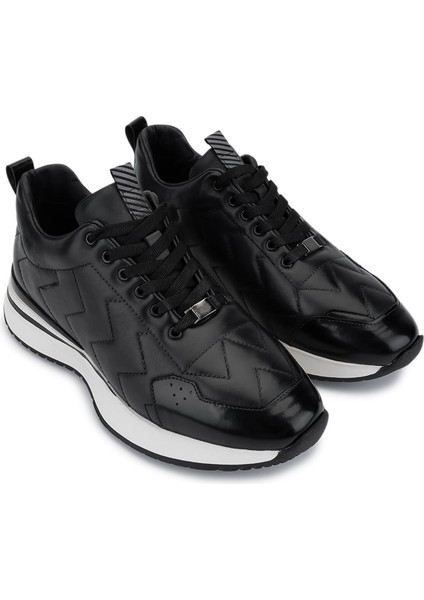 Erkek Hakiki Deri Siyah Deri Sneakers & Spor Ayakkabı 381 22364 Erk Ayk SK25-26 Sıyah Dr fiyatları