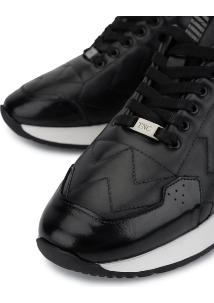 Erkek Hakiki Deri Siyah Deri Sneakers & Spor Ayakkabı 381 22364 Erk Ayk SK25-26 Sıyah Dr modelleri