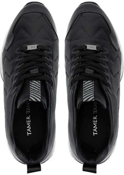 Erkek Hakiki Deri Siyah Deri Sneakers & Spor Ayakkabı 381 22364 Erk Ayk SK25-26 Sıyah Dr indirimleri