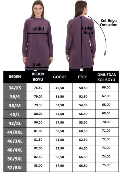 Tesettür Extra Uzun Tunik-Gül Kurusu indirimleri