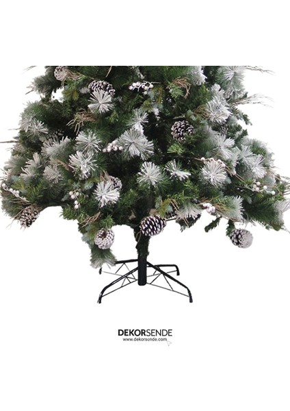 Yılbaşı Çam Ağacı Kozalaklı Karlı 210 cm fiyatları