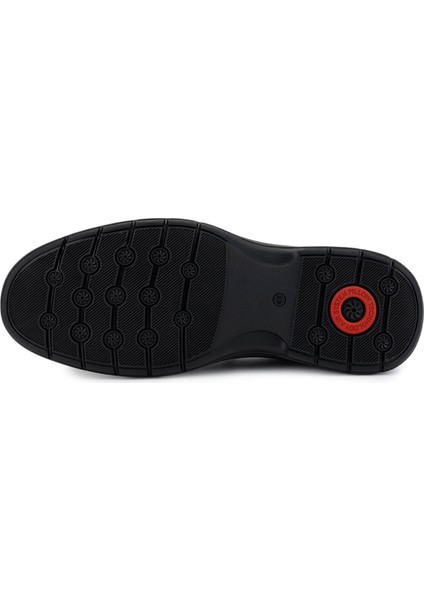 Erkek Hakiki Deri Siyah Casual Ayakkabı 298 3247-56603 Erk Ayk SK25-26 Sıyah Atlas fırsatları