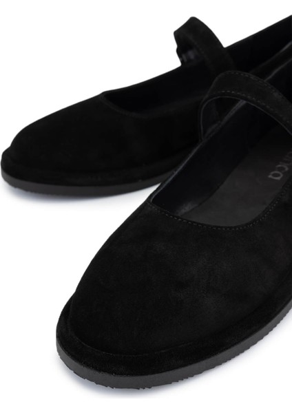 Kadın Hakiki Deri Siyah Süet Casual Ayakkabı 766 40206 Bn Ayk SK25-26 Sıyah Suet modelleri