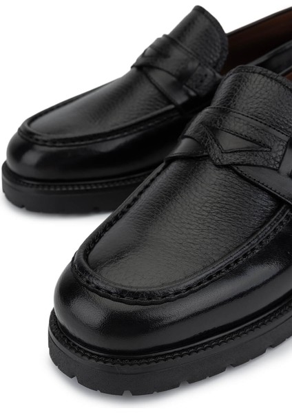 Erkek Hakiki Deri Siyah Klasik Ayakkabı 477 73202 Erk Ayk SK25-26 Sıyah Gyk/bfl modelleri