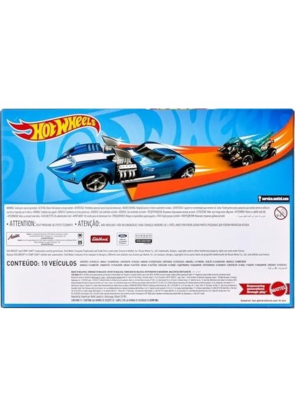 1:64 Ölçekli Oyuncak Kamyonlar, Akrobasi, Yardım, Yarış ve Diğer Için Oluşan 10'lu Set, Modern ve Nostaljik Modeller (Stiller Çeşitlilik Gösterebilir), HYM97 fiyatları