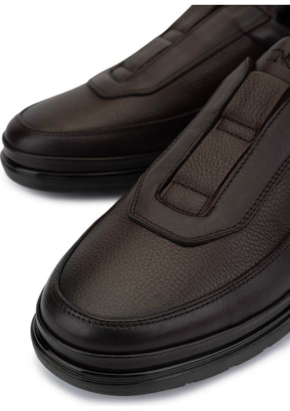 Erkek Hakiki Deri Kahverengi Casual Ayakkabı 298 3014-56603 Erk Ayk SK25-26 Khv Dlc/khv Gutı modelleri