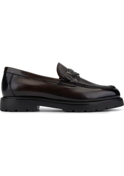 Erkek Hakiki Deri Kahverengi Klasik Ayakkabı 477 73202 Erk Ayk SK25-26 Kahve Gyk/bfl