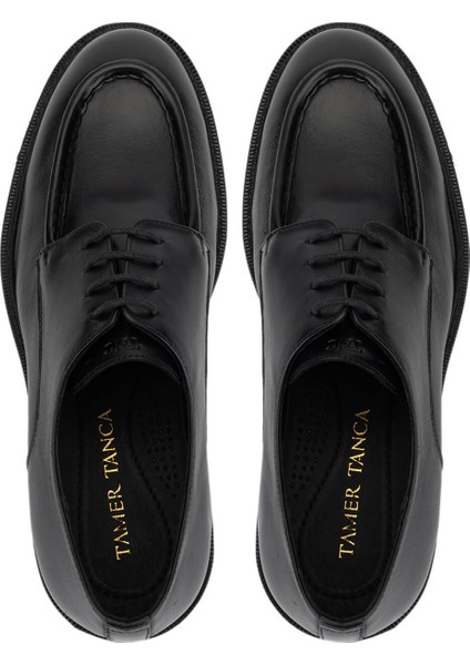 Erkek Hakiki Deri Siyah Deri Casual Ayakkabı 987 282 Erk Ayk SK25-26 Sıyah Dr indirimleri