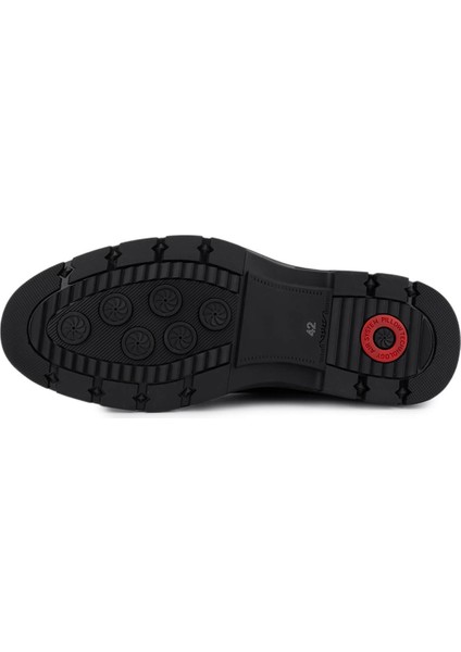 Erkek Hakiki Deri Siyah Casual Ayakkabı 298 3122-W3050 Erk Ayk SK25-26 Sıyah Atlas fırsatları