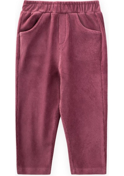 Fitilli Kadife Pantolon 1-8 Yaş Mürdüm fırsatları