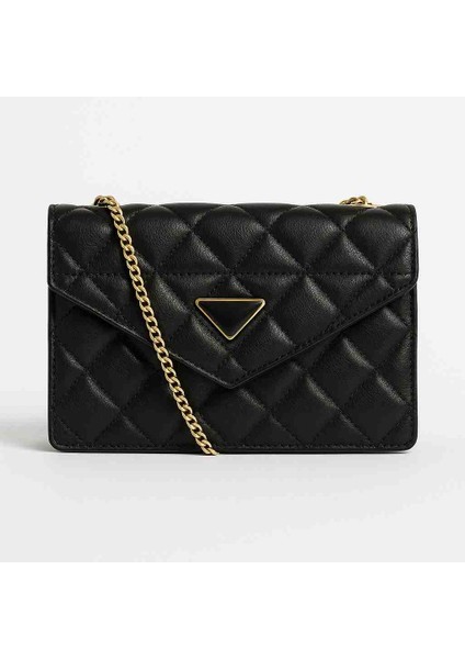Zincir Askılı Siyah Kapitone Mini Kadın Çanta fiyatları