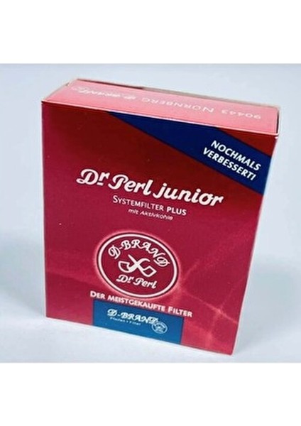 Dr.Perl Pipo Filtresi 9mm Tütün Tadını Bozmadan İçim Keyfi 40 Adet