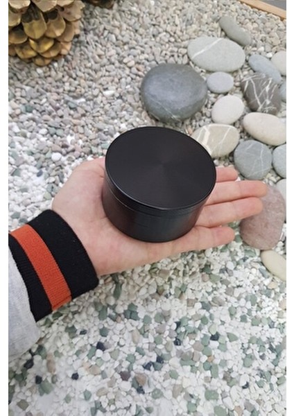 75 Mm Siyah 4 Parçalı Grinder Zinc Alloy Malzemeden Üretilmiştir modelleri