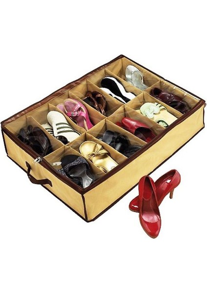 Ayakkabı Saklama Hurcu + Geyik Şeklinde Takı Organizer 2’li Düzen Seti – EVDE16 modelleri