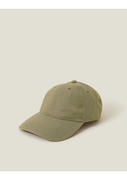 Twill Kep Şapka Haki