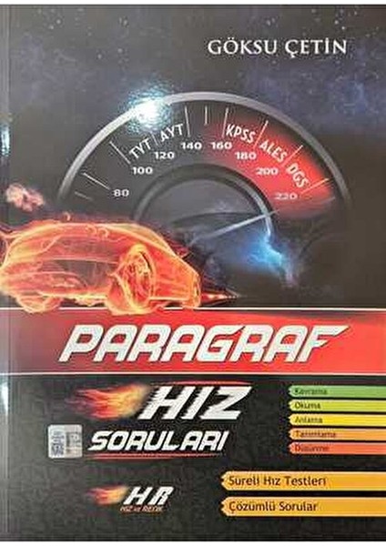 Yks Tyt Ayt Hız ve Renk Soru Bankası Paragraf 2025 Basım fiyatları