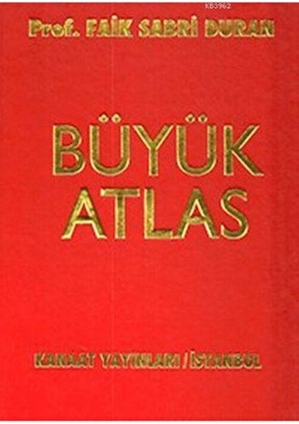 Kanaat - Golden Büyük Atlas Ciltli 1950 Yılı Yayınlı fiyatları