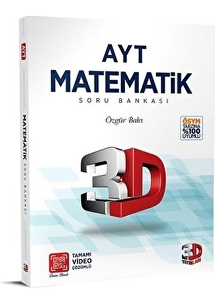 AYT Matematik Soru Bankası Üniversite Hazırlık ÖSYM Tarzı 2022 Ciltli fiyatları