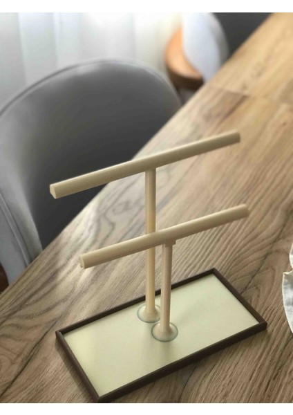 Minimalist Takı Standı | 3D Baskı Pla Malzemeden | Kolye, Bileklik, Saat Düzenleyici