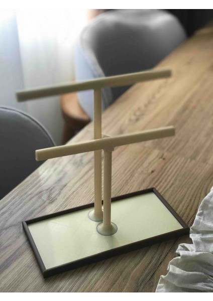 Minimalist Takı Standı | 3D Baskı Pla Malzemeden | Kolye, Bileklik, Saat Düzenleyici fiyatları