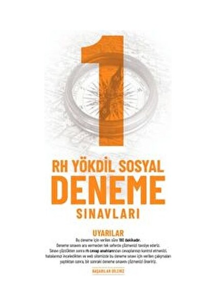 YÖKDİL Sosyal Bilimler Deneme Sınavları Ciltli 208 Sayfa Mesleki Hazırlık