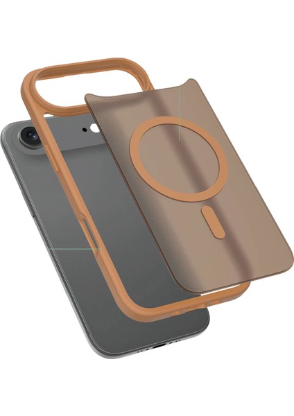 Xmpdby Joko Apple Iphone 17 Air Jota Magsafe Kapak - Çöl Titanyum indirimleri