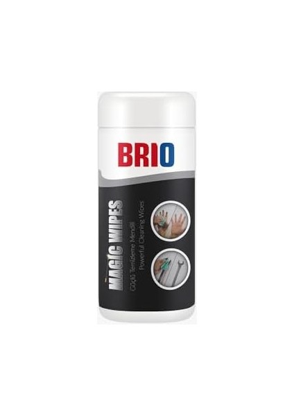 Brio Magic Wipes Güçlü Temizleme Mendili 17X26 40 Yaprak