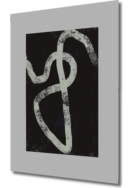 Dekoratif Ahşap Dikdörtgen Tablo Soyut Çizgiler fiyatları