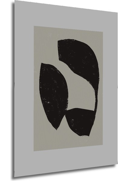 Dekoratif Ahşap Dikdörtgen Tablo Soyut Sanat Yapraklar modelleri