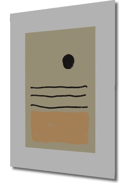 Dekoratif Ahşap Dikdörtgen Tablo Soyut Sanat Çizgileri fiyatları