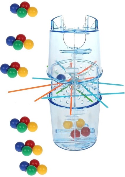 Topları Düşürme Kutu Denge Oyunu 3+ Yaş Zeka ve Aktivite Oyunu Eğlence Kutusu Eğitici Oyuncak fiyatları
