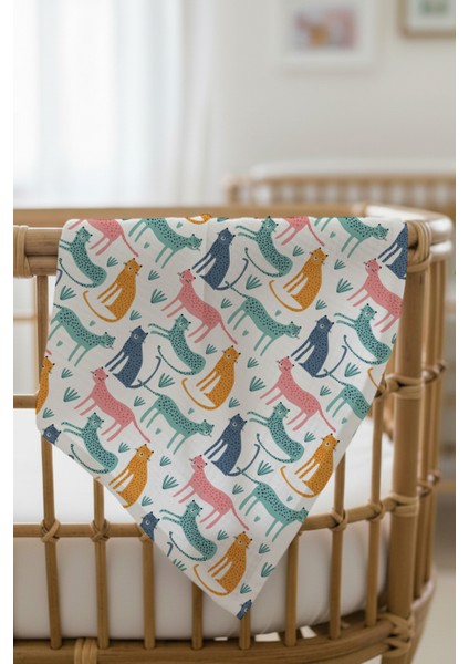 Çok Amaçlı Müslin Örtü 100X120 +Kase