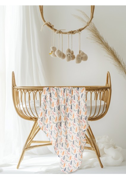 Çok Amaçlı Müslin Örtü 100X120 +Kase fırsatları