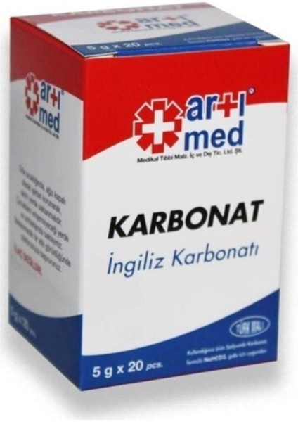 Artımed Artımed Ingiliz Karbonatı 5gr 20LI