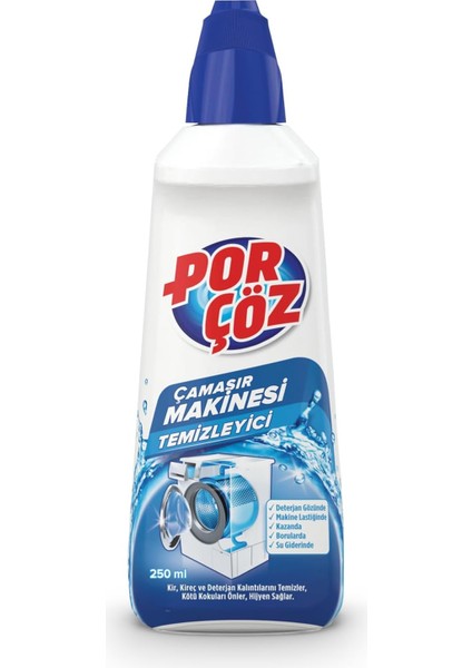 Porçöz Çamaşır Makinesi Temizleyici 250 ml