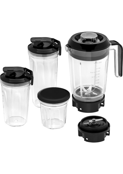 KULT Pro Çelik Çok Fonksiyonlu Blender 1200 W