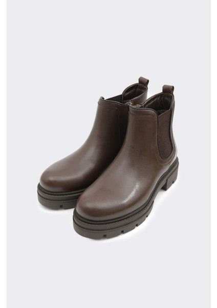 Hakiki Deri Yüksek Taban Kadın Bot fiyatları