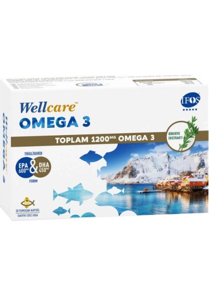 Omega 3 Balık Yağı 30 Kapsül fırsatları