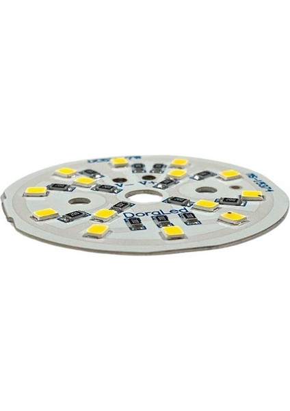 5VOLT 7WATT Smd 2835 Ledli LED Modül Gün Işığı 5V 7W Avize Ledi 44MM(3 Adet) modelleri