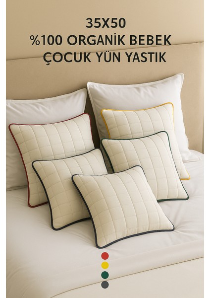 Bebek Çocuk Yün Yastık ve Yastık Kılıfı | Premium %100 Organik indirimleri