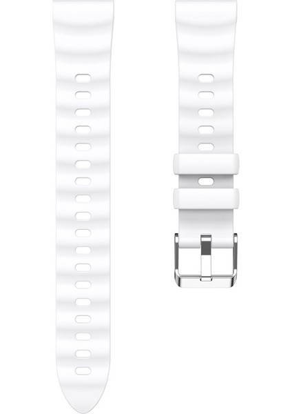 Huawei Watch Gt 6 41MM Uyumlu Dalga Desenli Silikon Kordon 18MM Lansman Kayış modelleri