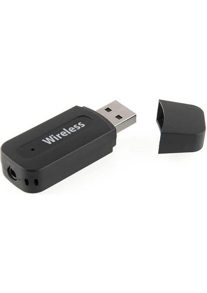 Bluetooth Wireless To 3.5mm Jack Audio Ses Mp3 Alıcı (Receiver Çevirici Adaptörü)