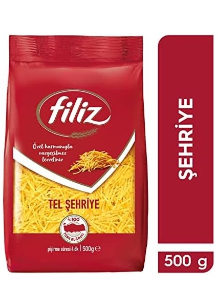Filiz Tel Şehriye 500 G. x 20